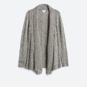 Market & Spruce Sandy cable knit cardigan